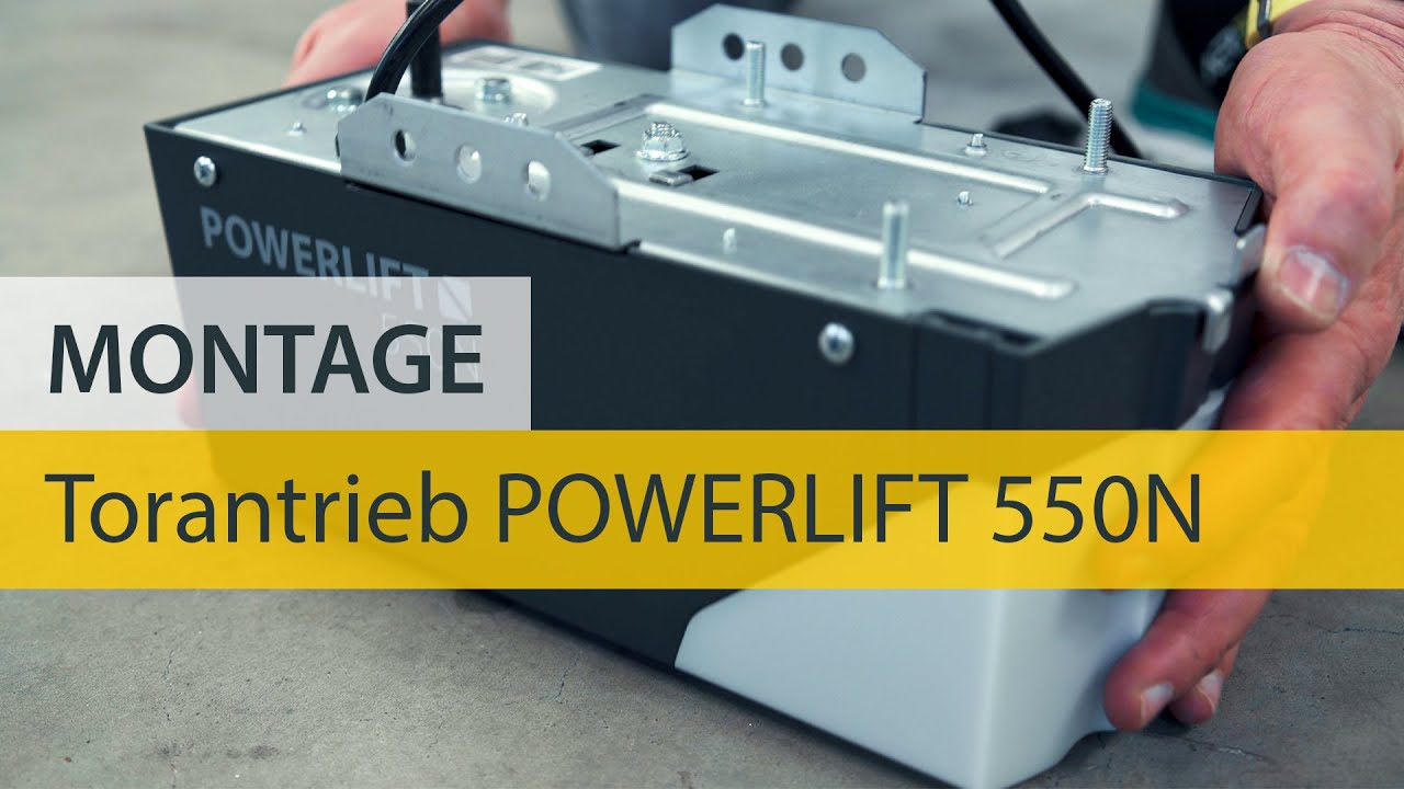 GARAGENTORANTRIEB Montage: Schellenberg POWERLIFT 550N