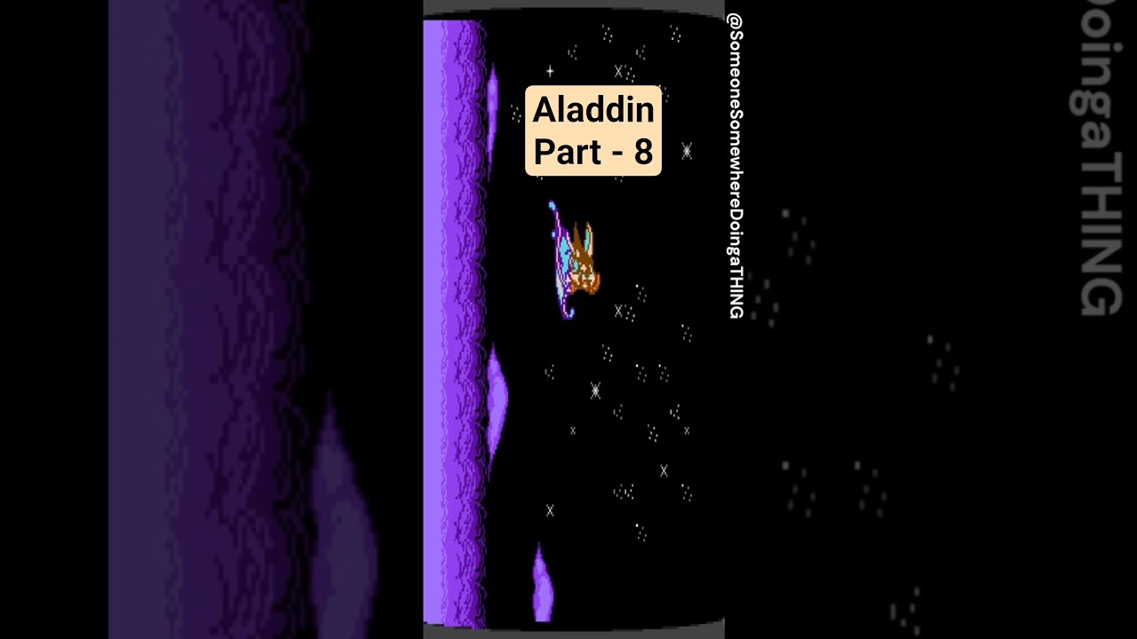 Part8 Aladdin 1993 NES game (unlicensed version) Full gameplay 