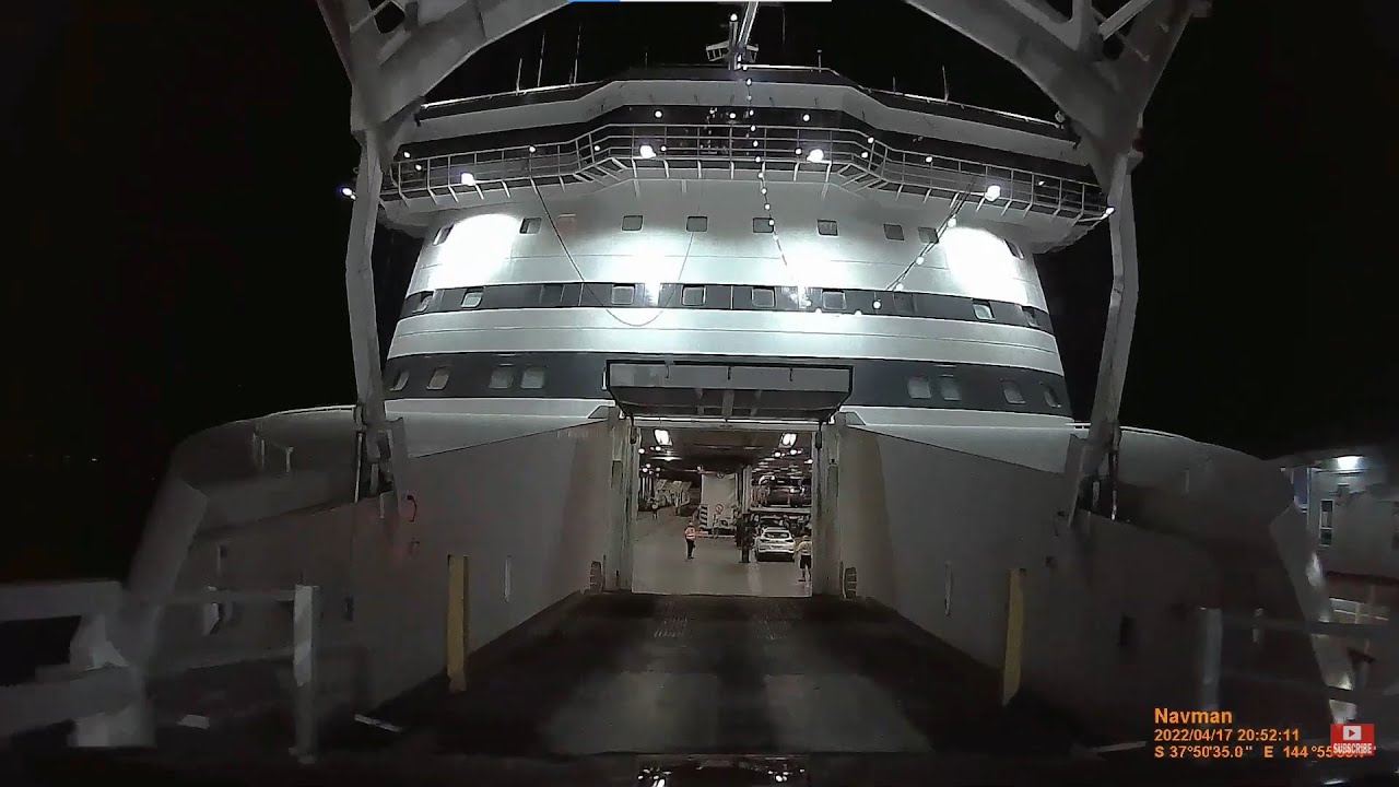 Driving Tasmania, Boarding Spirit of Tasmania Ferry at Port Melbourne - Tour #2