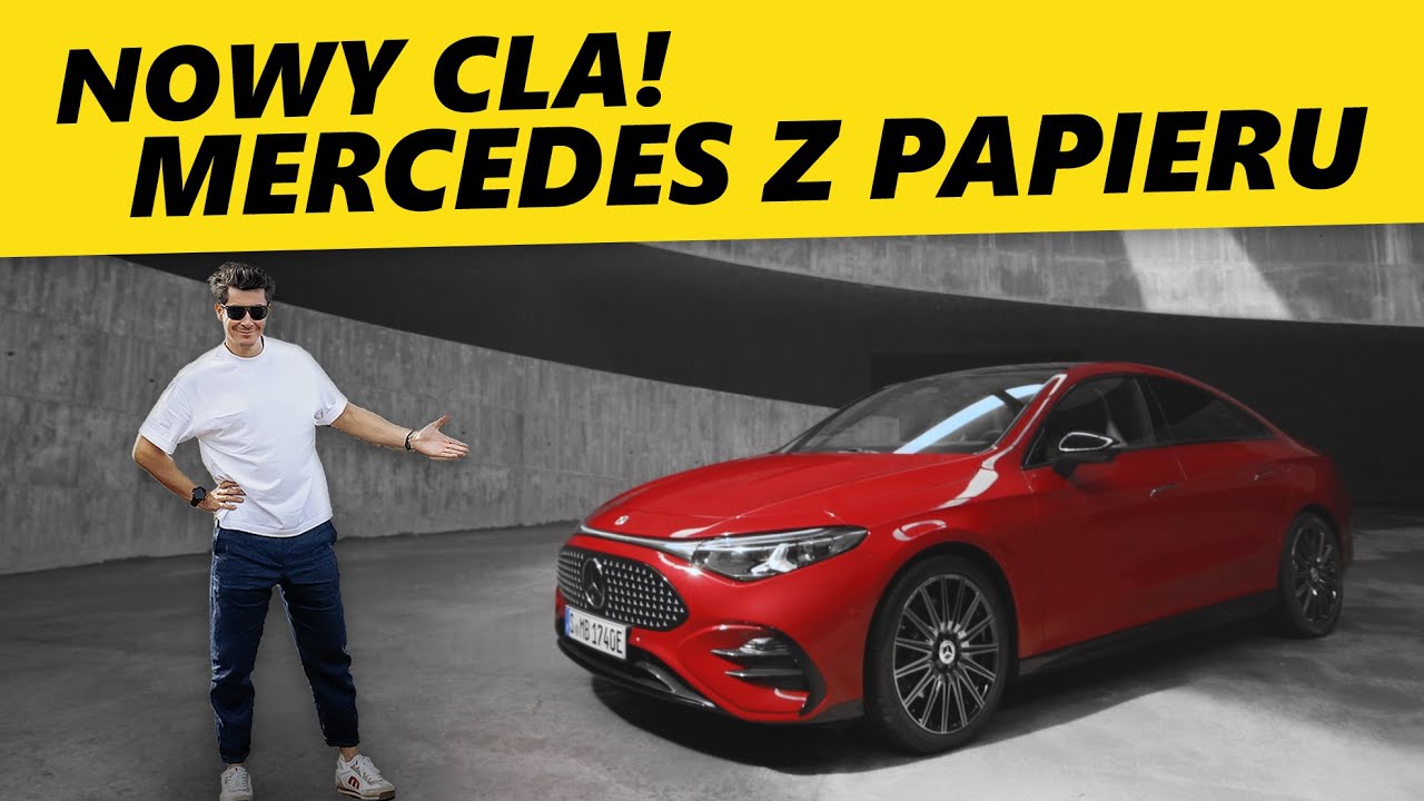 Nowy Mercedes CLA (ten spalinowy) | Tego jeszcze nie grali! | CLA 2025