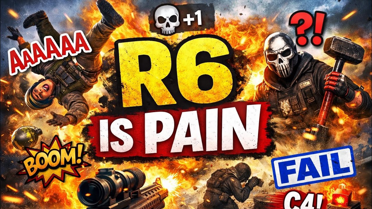 R6 Siege Is A Horror Game