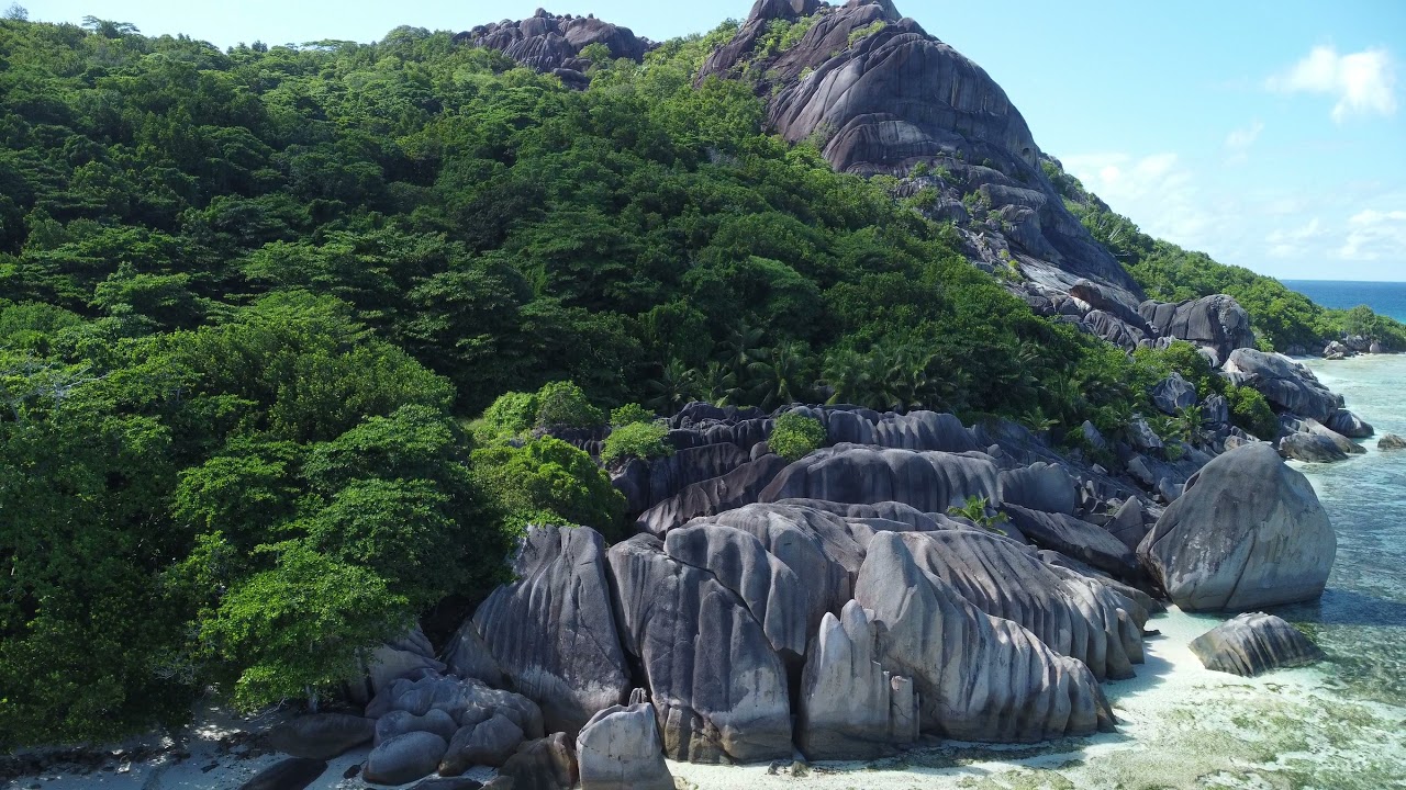 La Digue Island #003 (drone clip) - 2021