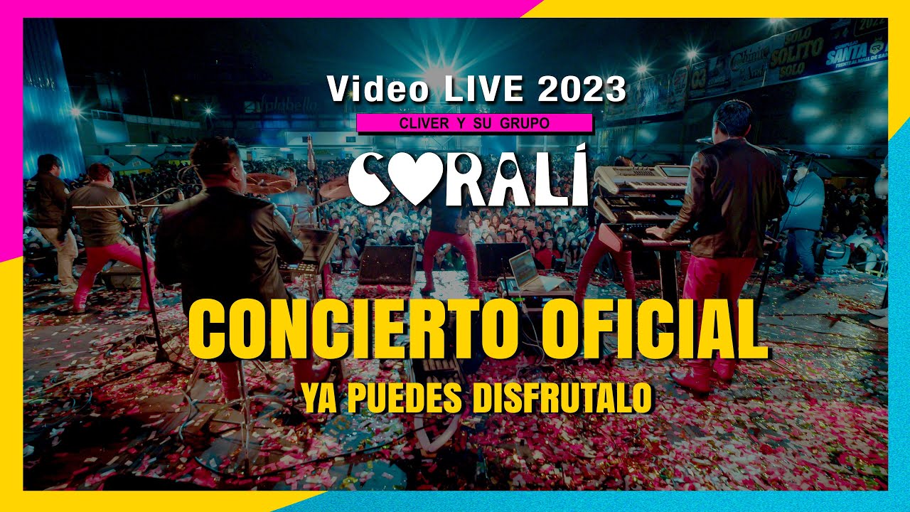 CoralÌ Concierto Oficial completo 2023 Live Performance 4k