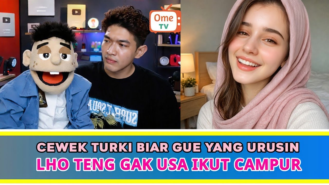 TENGGO‼️RENDI BUNGKUS 4 CEWE TURKI LANGSUNG SEKALIGUS #ometvinternasional #ventriloquist 