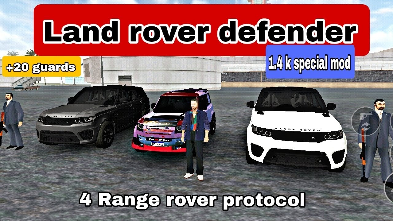 Land rover defender protocol mod for gta sa android special 1.4 k mod