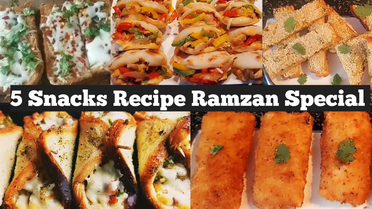Ramzan Special 2024 | 5 Snacks Recipe in Hindi | Iftar Special | Snack Recipe | Tea Time Snacks | zk