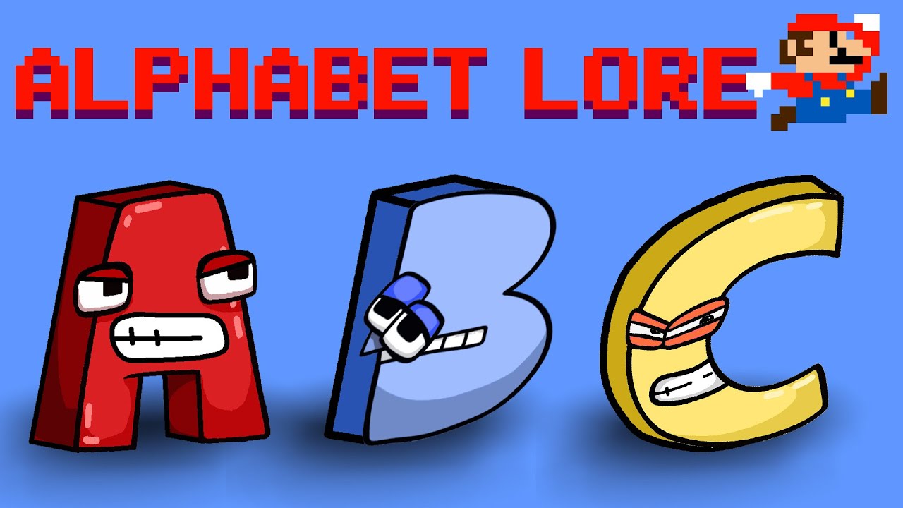 Alphabet Lore (A - Z&hellip;) But Fixing Letters | Big trouble in Super Mario Bros | Game Animation