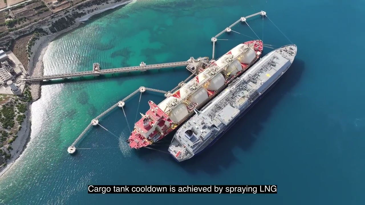 ElectroGas Malta – Gas up Cool down operation