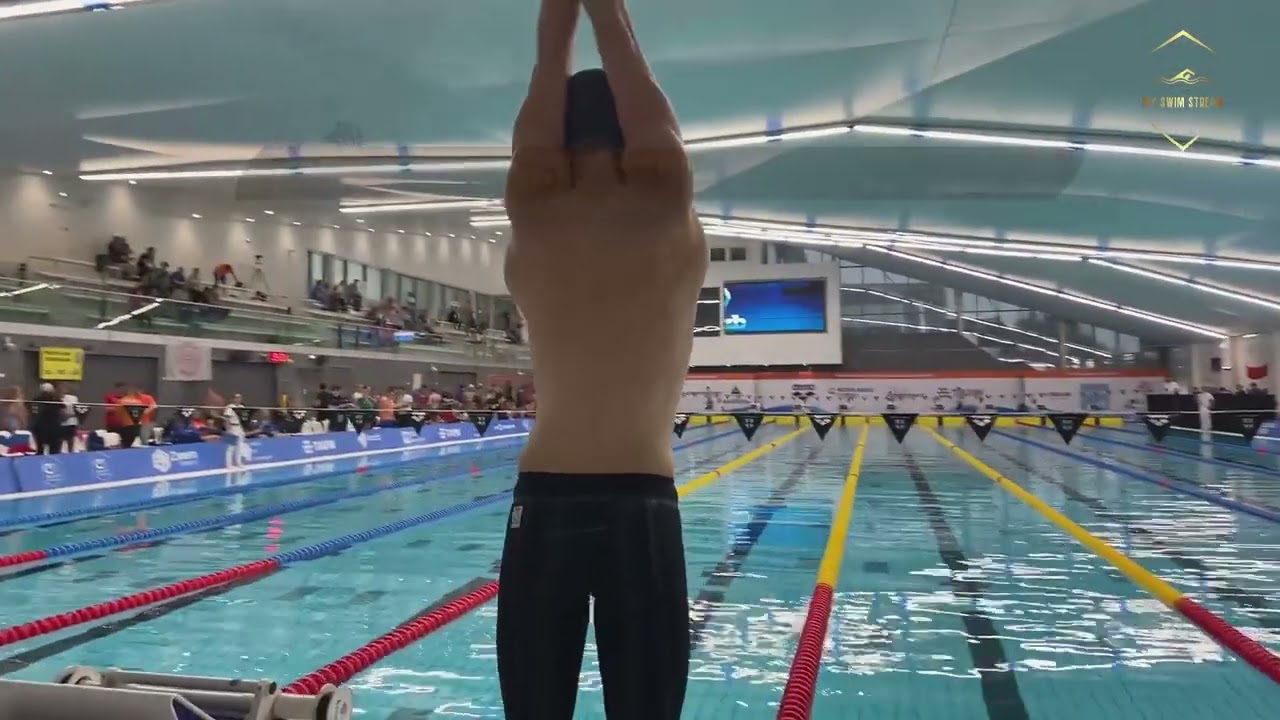 #8 A-Finale / Heren 50m rugslag / NK LB 2024