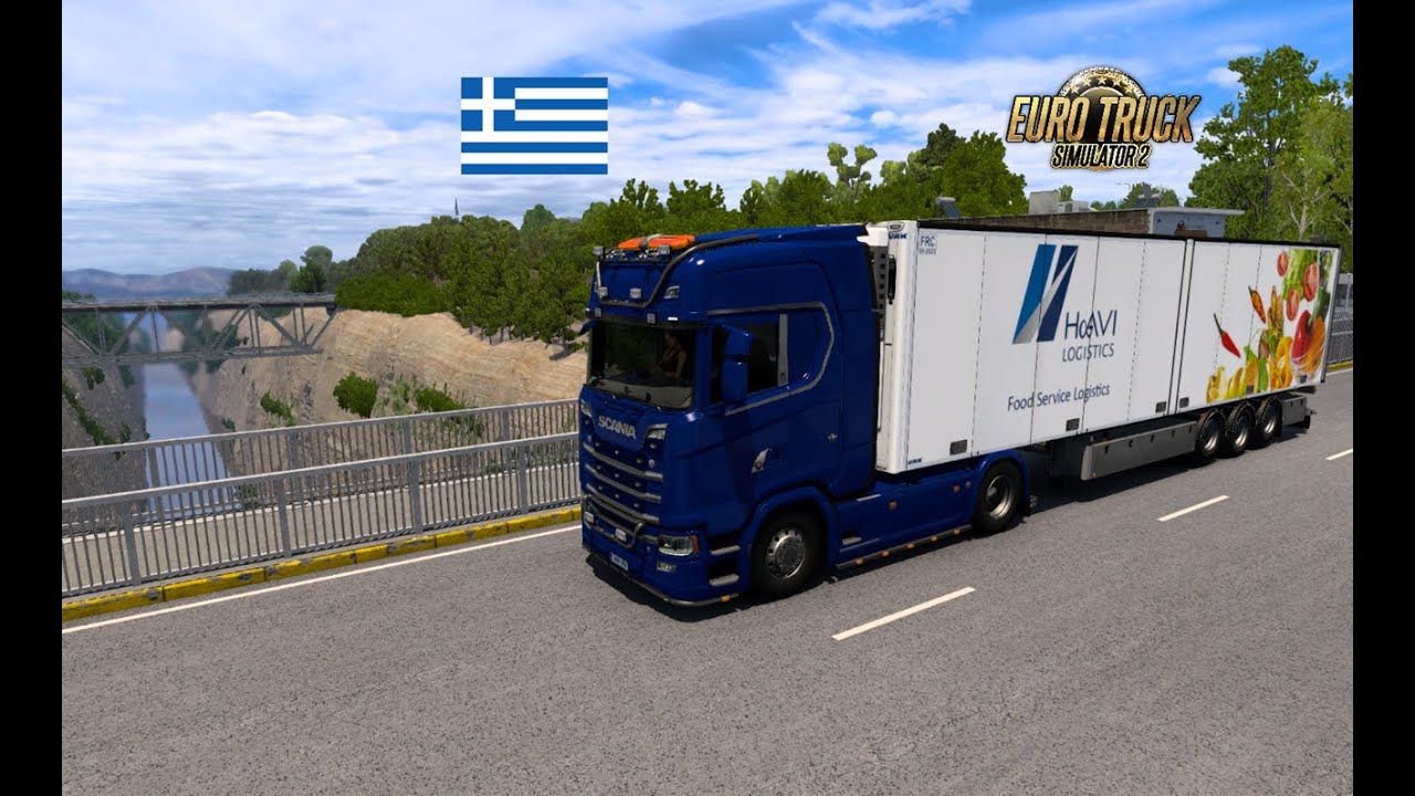 ETS2 Wonders of mainland Greece.