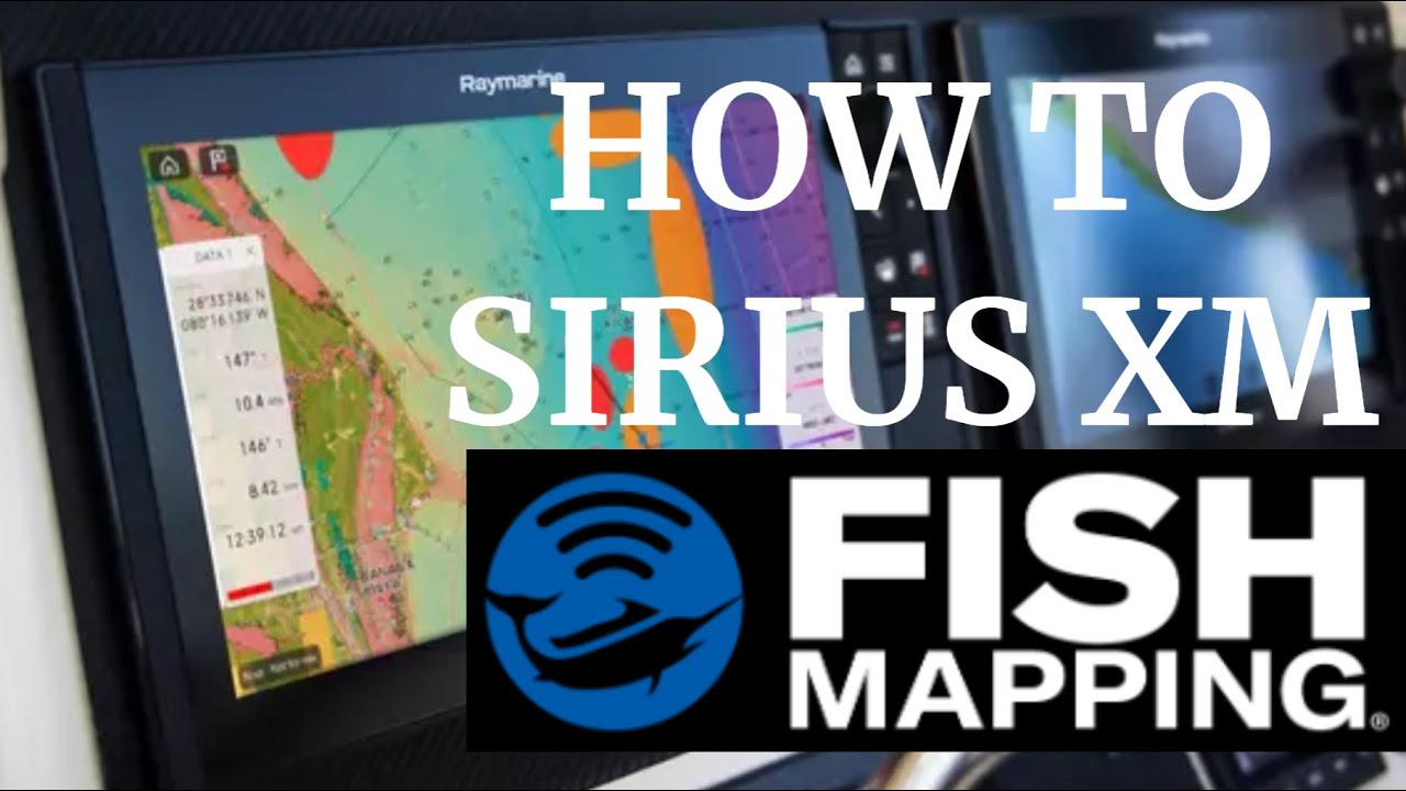 SIRIUS XM FISH MAPPING | HOW TO CATCH MORE FISH!