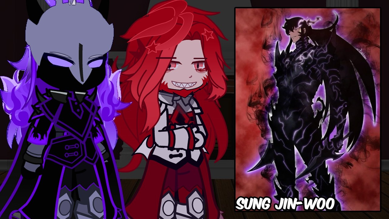 Monarchs React To Sung Jin-Woo | Manhwa Spoiler | Gacha React