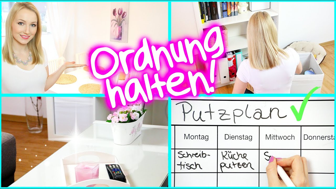 So BLEIBT dein Zimmer ORDENTLICH! 7 Tipps & Tricks - ORDNUNG halten