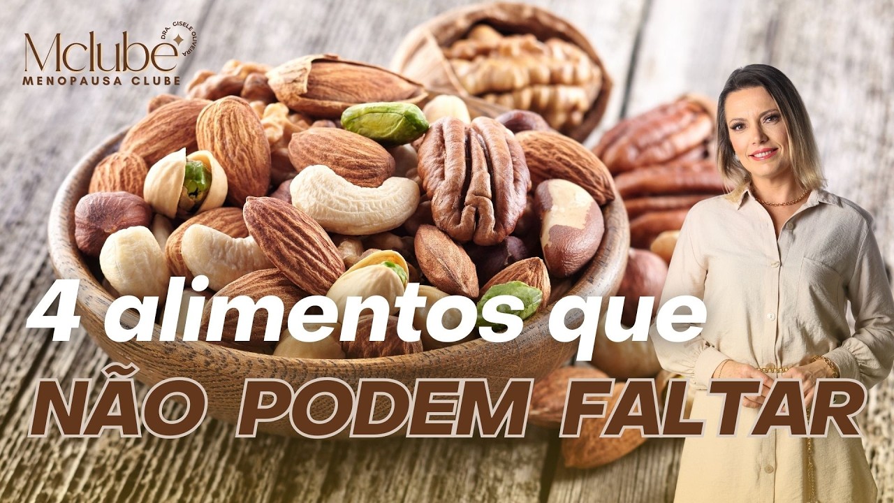 Alimentos que NÃO PODEM FALTAR na Menopausa [COM DICAS E RECEITAS]