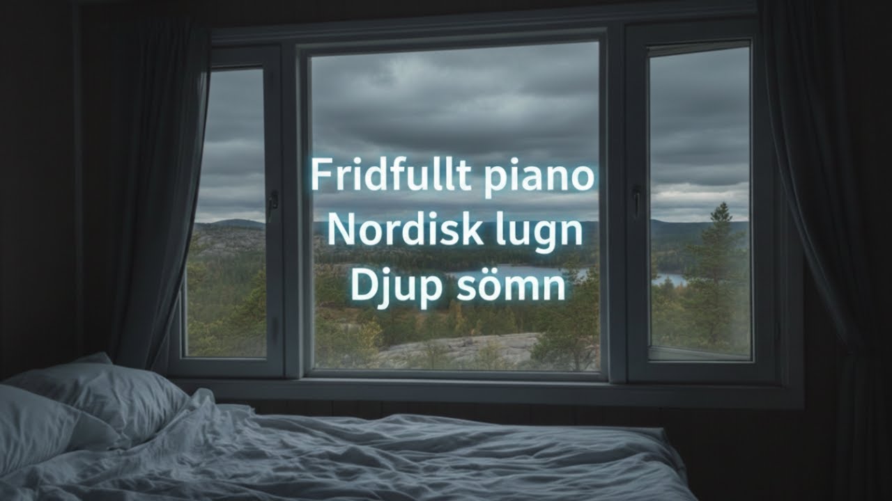 Peaceful Swedish Piano 🌲 Nordic Winter Music for Sleep & Meditation