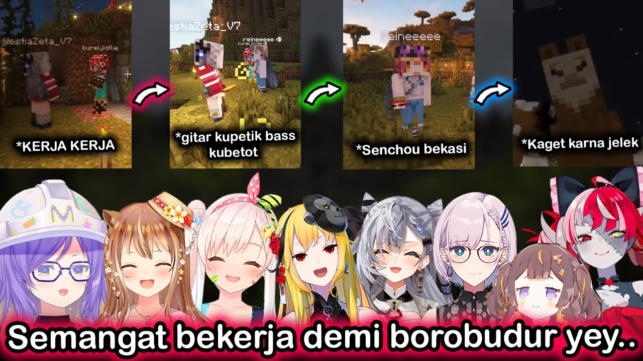 Baru Aja Mulai Streaming Kerandoman Member ID Kalo Disatuin Bakal Jadi Kaya Gini..