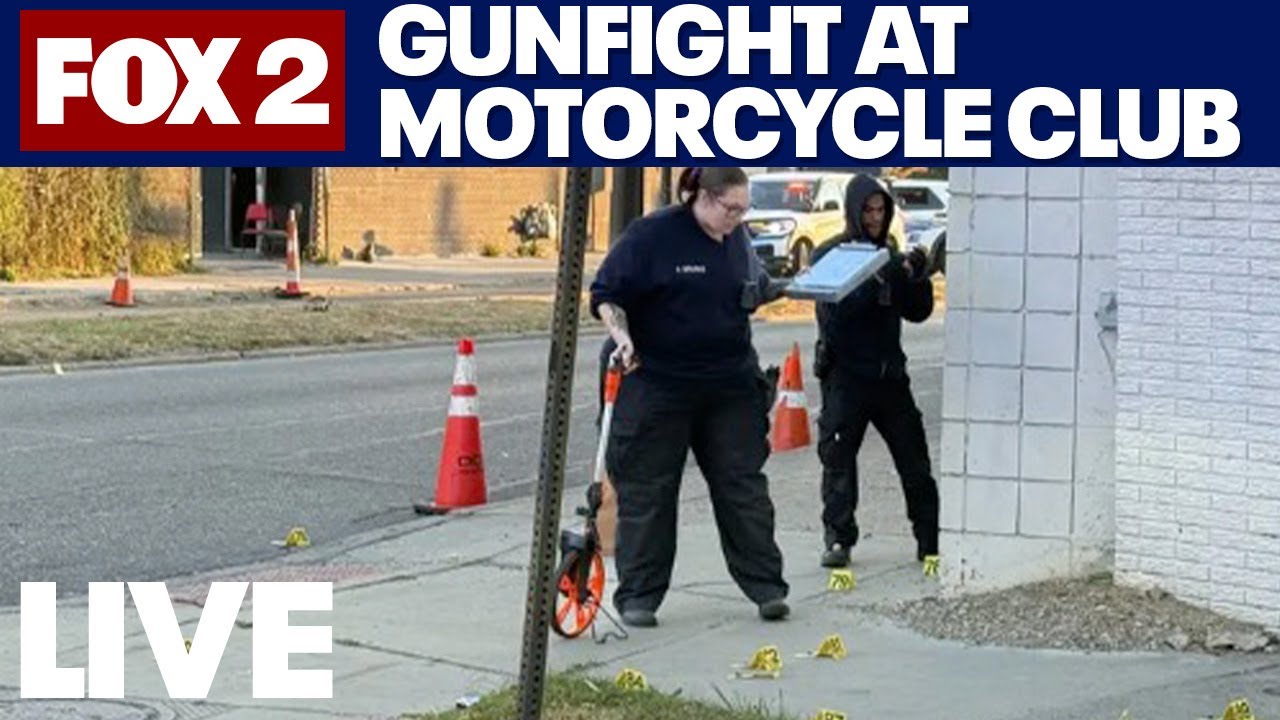 Detroit motorcycle club shooting: Over 90 shots fired