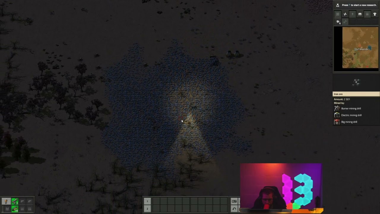 new world factorio solo stream