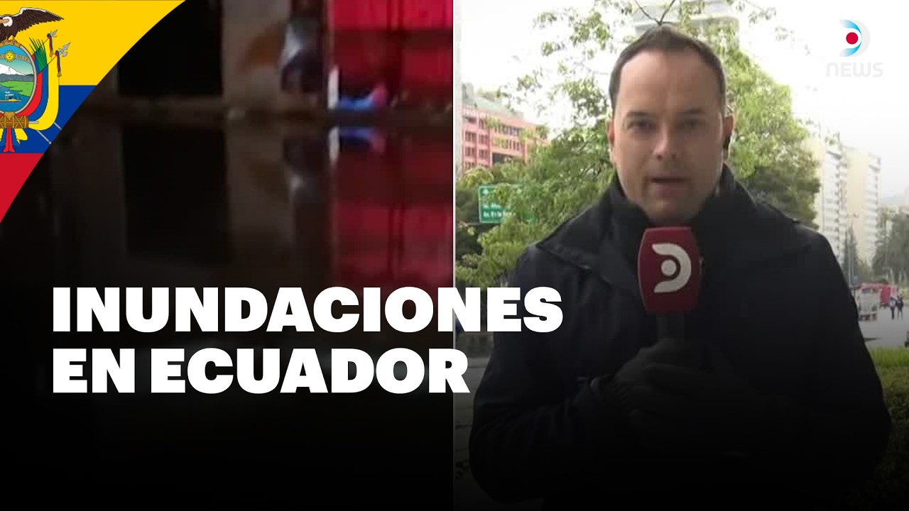 🌩️Seis provincias de Ecuador en alerta roja por fuertes lluvias y tormentas eléctricas | DNews