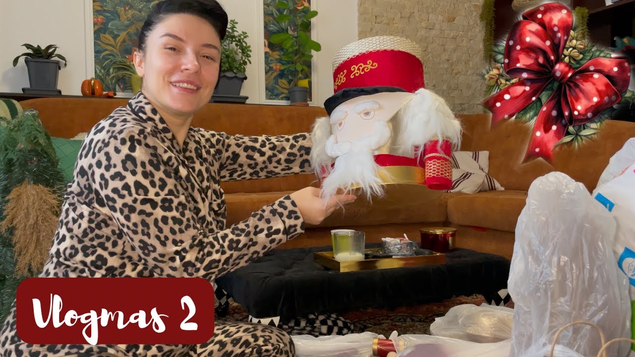 Vlogmas 2 | Decorarea casei | Podoabe de Craciun |