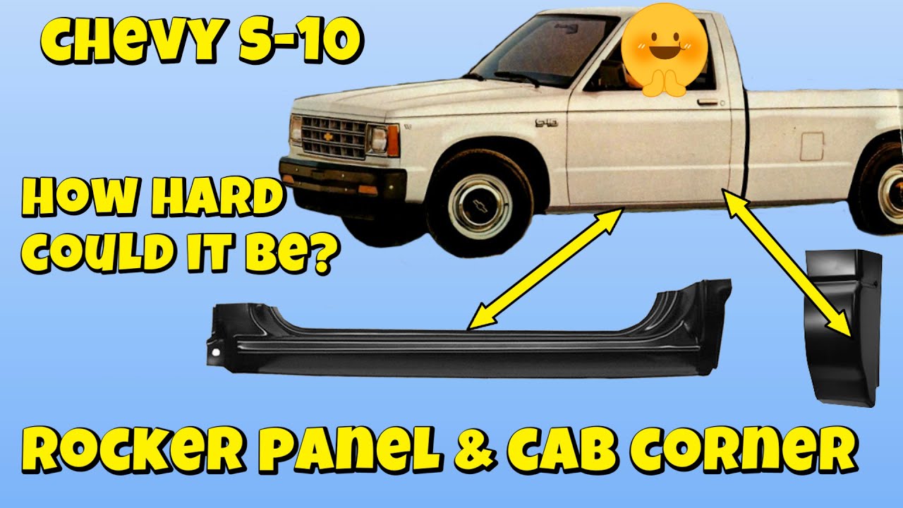 S5 E28. Our '89 Chevy S-10 gets new rocker panels and cab corners... how hard could it be?