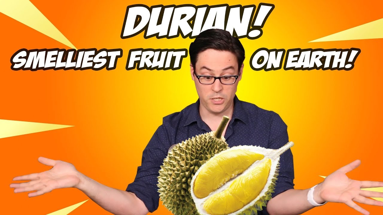 I TRY Durian for the FIRST time, Smelliest Fruit Ever, Durian taste test | Hey Jay Eats!