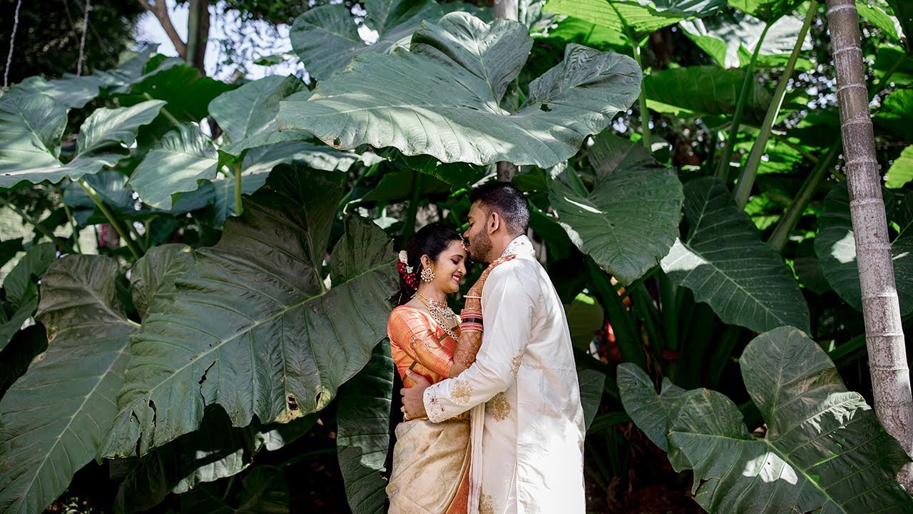 Kushal & Sathvika - Gowda wedding The Peacock Grove, Bangalore