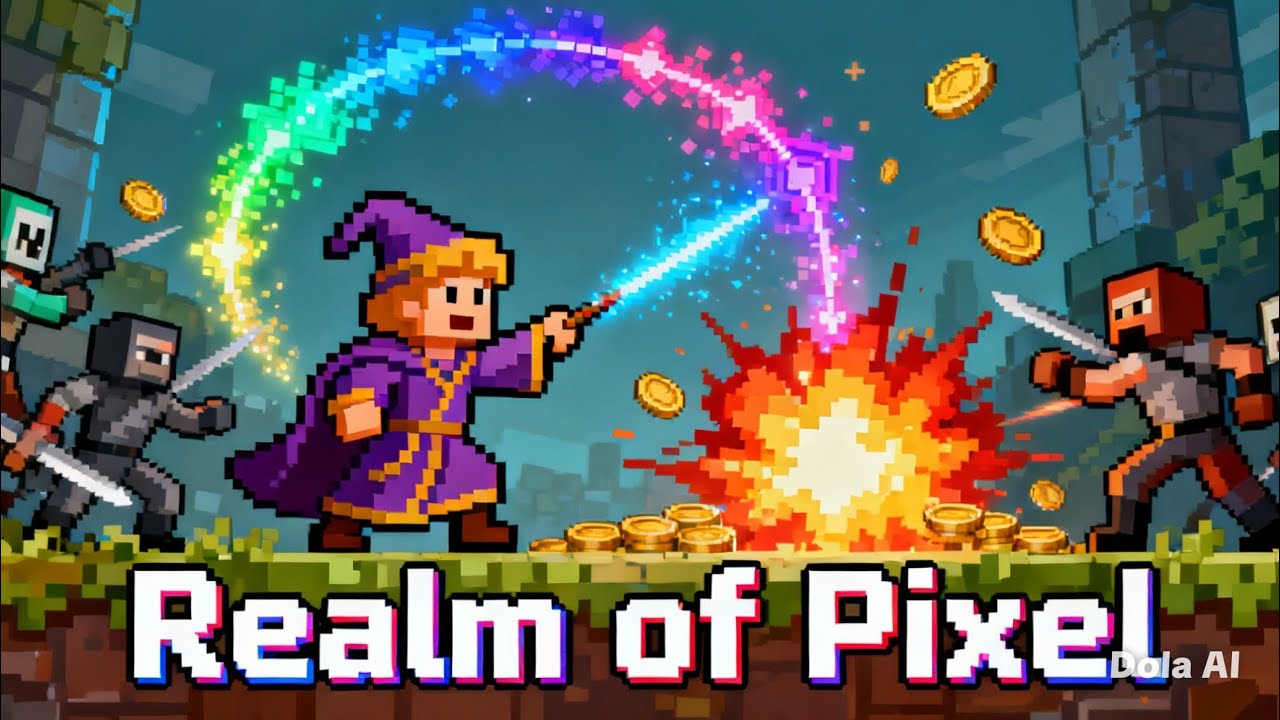 aku bermain game pixel yang seru #games #pixel 