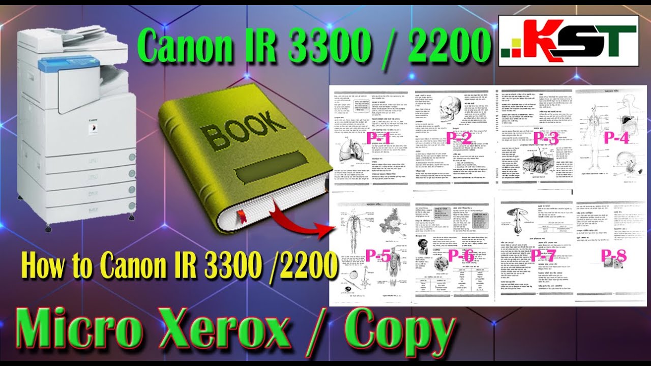 How to Make Canon 3300/2200 Micro Xerox/Copy Easily