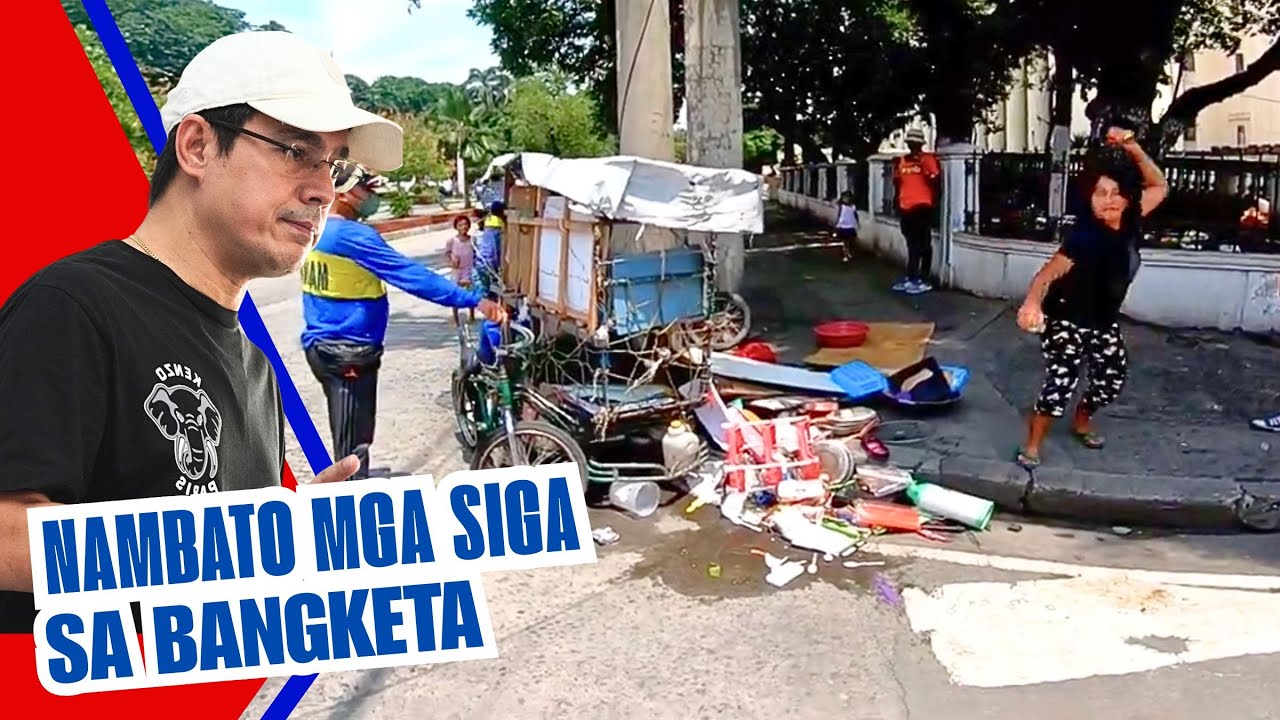 SIGANG VENDOR, NAMBATO! TATAPANG SA KALSADA. GINIBA!
