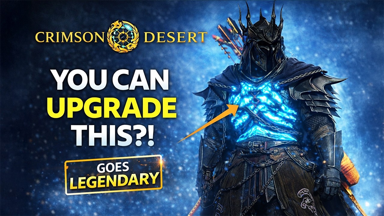 You Can Upgrade This Armor?! It Turns LEGENDARY (Crimson Desert)