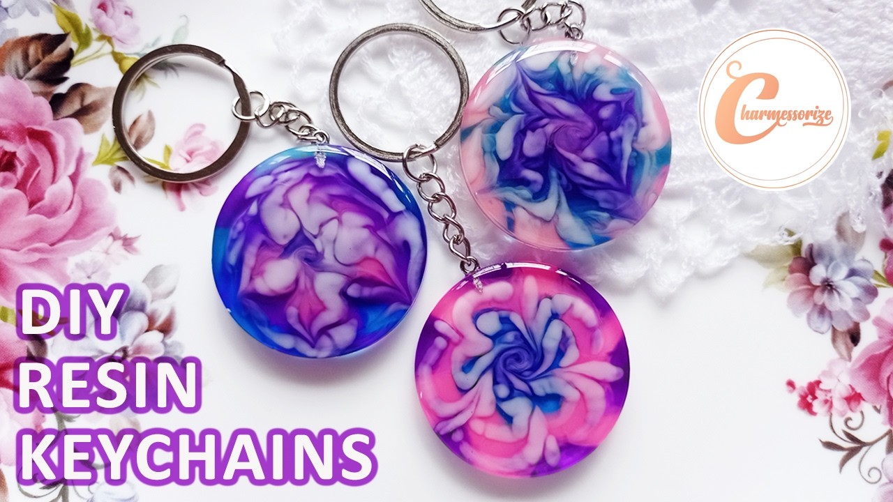 DIY Epoxy Resin Craft | Mini Flower Bloom keychains | Step by Step Epoxy Resin Crafts For BEGINNERS