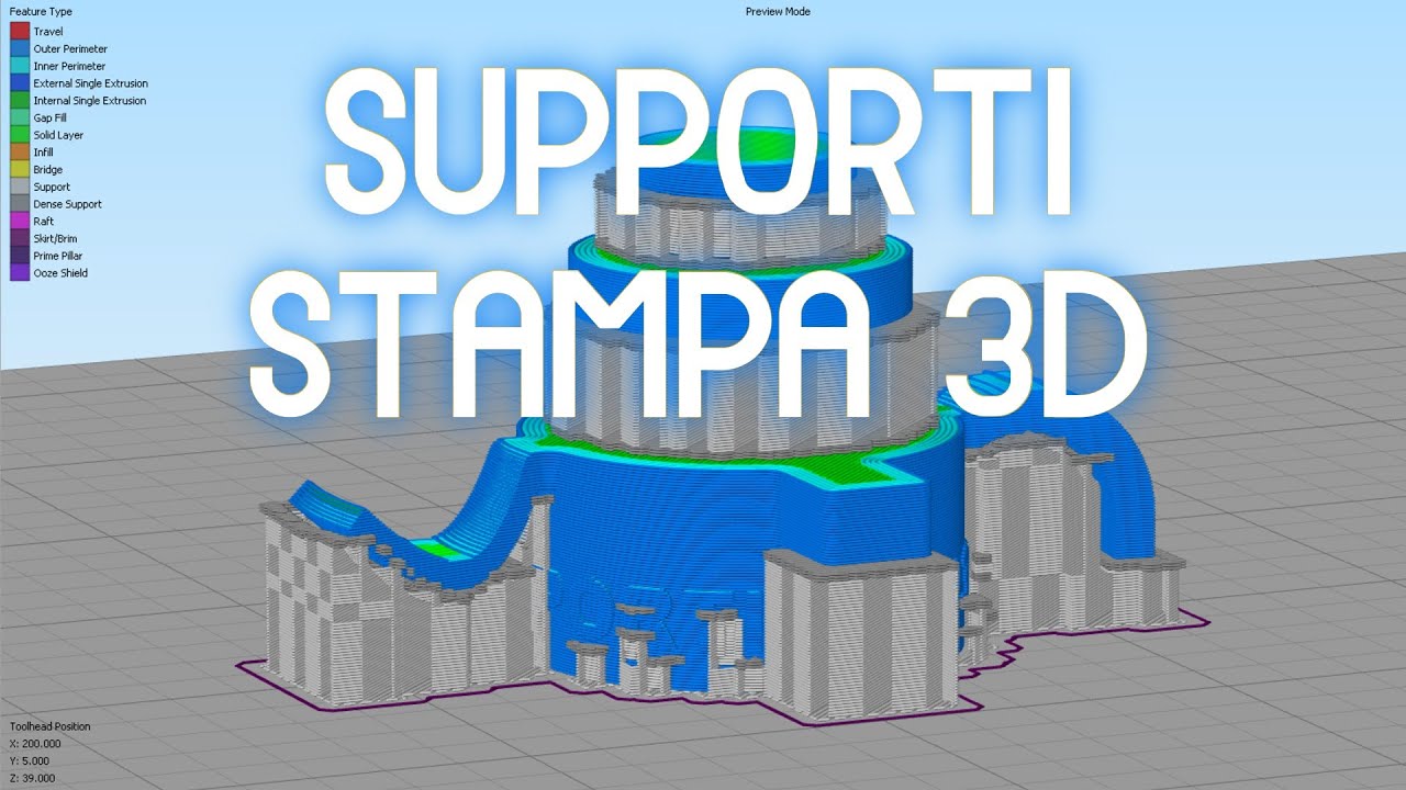 Non si staccano i supporti ? Ecco come impostarli al meglio su Ideamaker - PrusaSlicer - Simplify3D