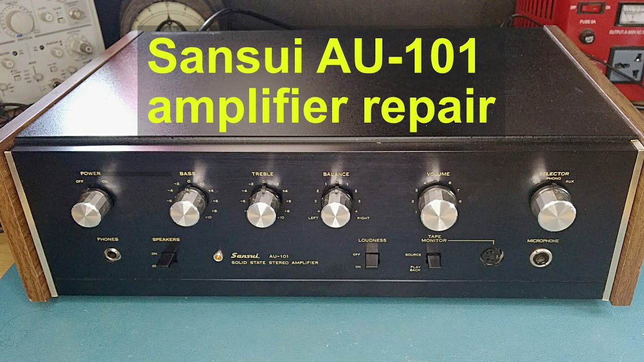 Sansui AU-101 Amplifier Repair