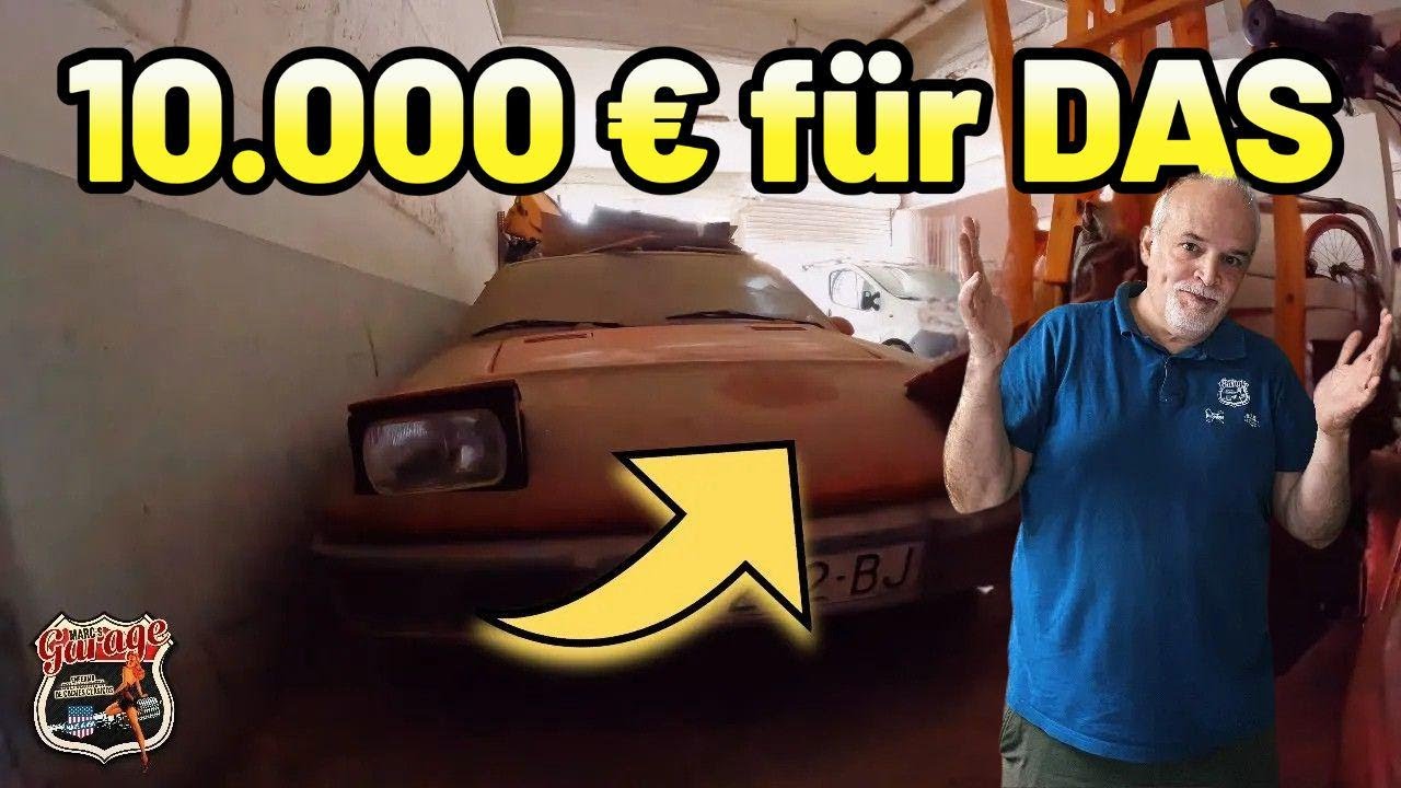 Matra Bagheera 34 Jahre lang im Schrottplatz versteckt – ganz anders als erhofft!