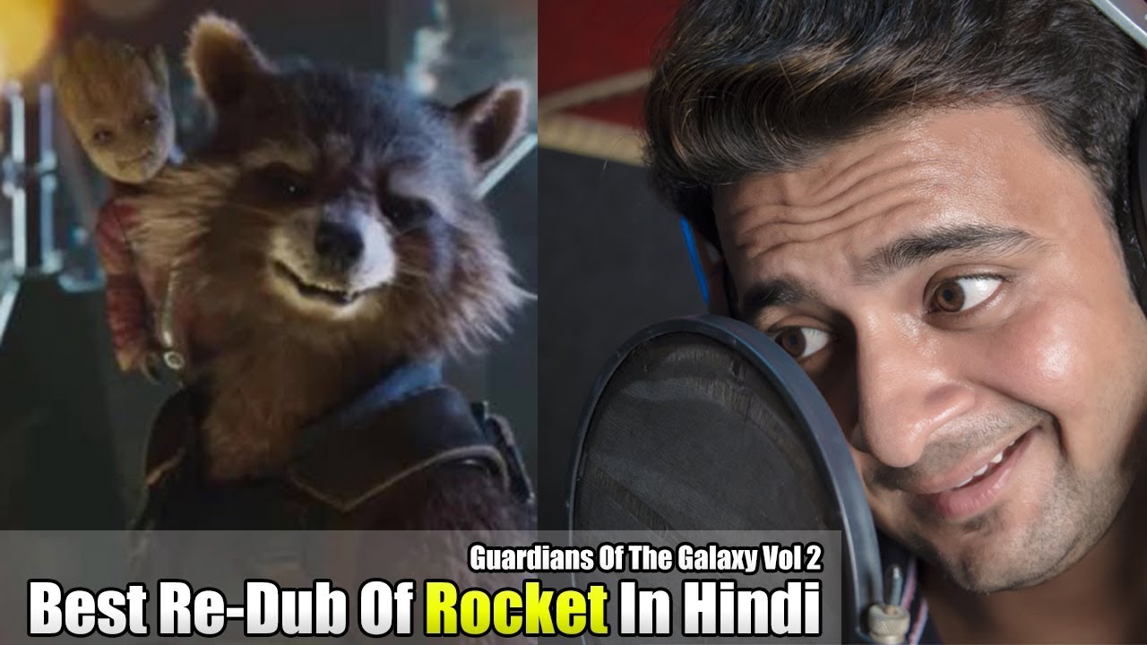 Funny Rocket & Taserface Scene Re-Dubbed By Rajat Shukla - From Guardians Of The Galaxy 2