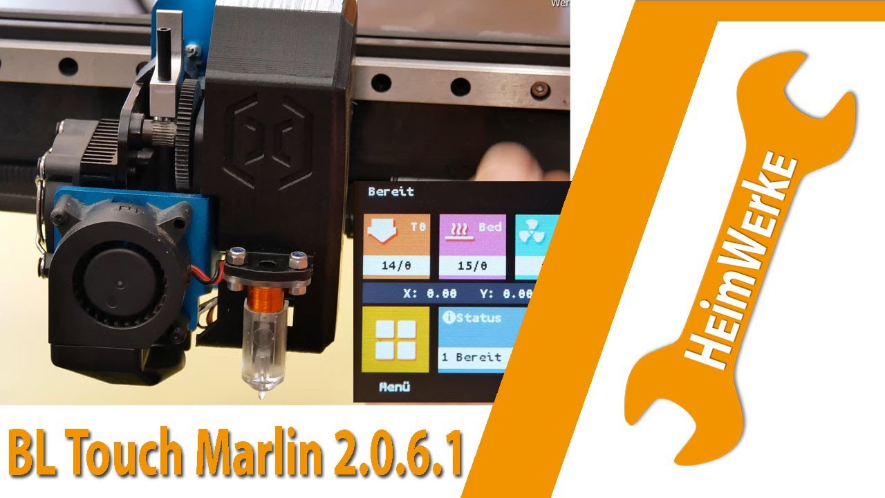 Artillery Sidewinder X1 bekommt einen ABL Sensor, Idlerarm und die neuste Marlin Software BL Touch