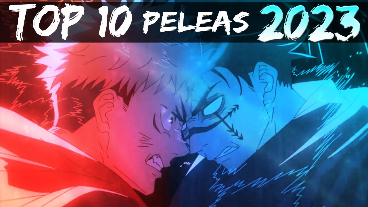 TOP 10 MEJORES PELEAS del ANIME en 2023