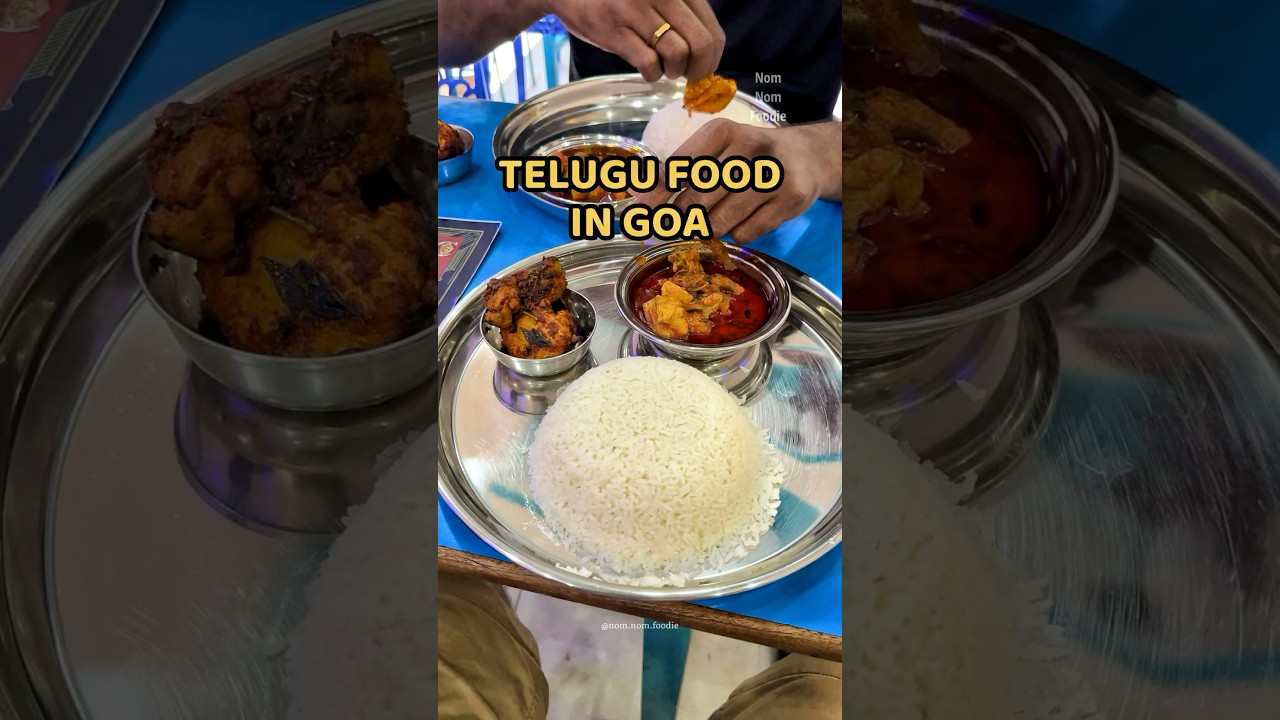 Telugu Food In Goa | Nom Nom Foodie | Andhra Food In Goa | Telangana Food In Goa | Breakfast In Goa