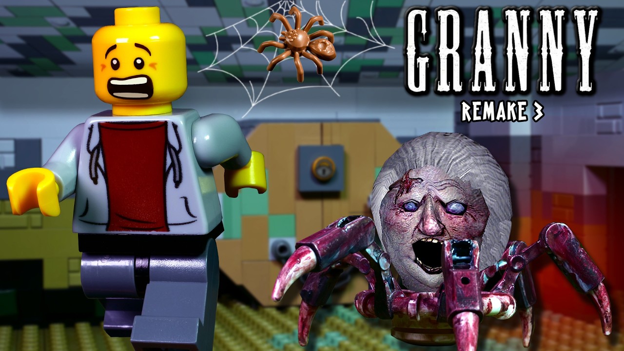 LEGO Мультфильм Granny Remake - Лабиринт Анжелы / 3 серия