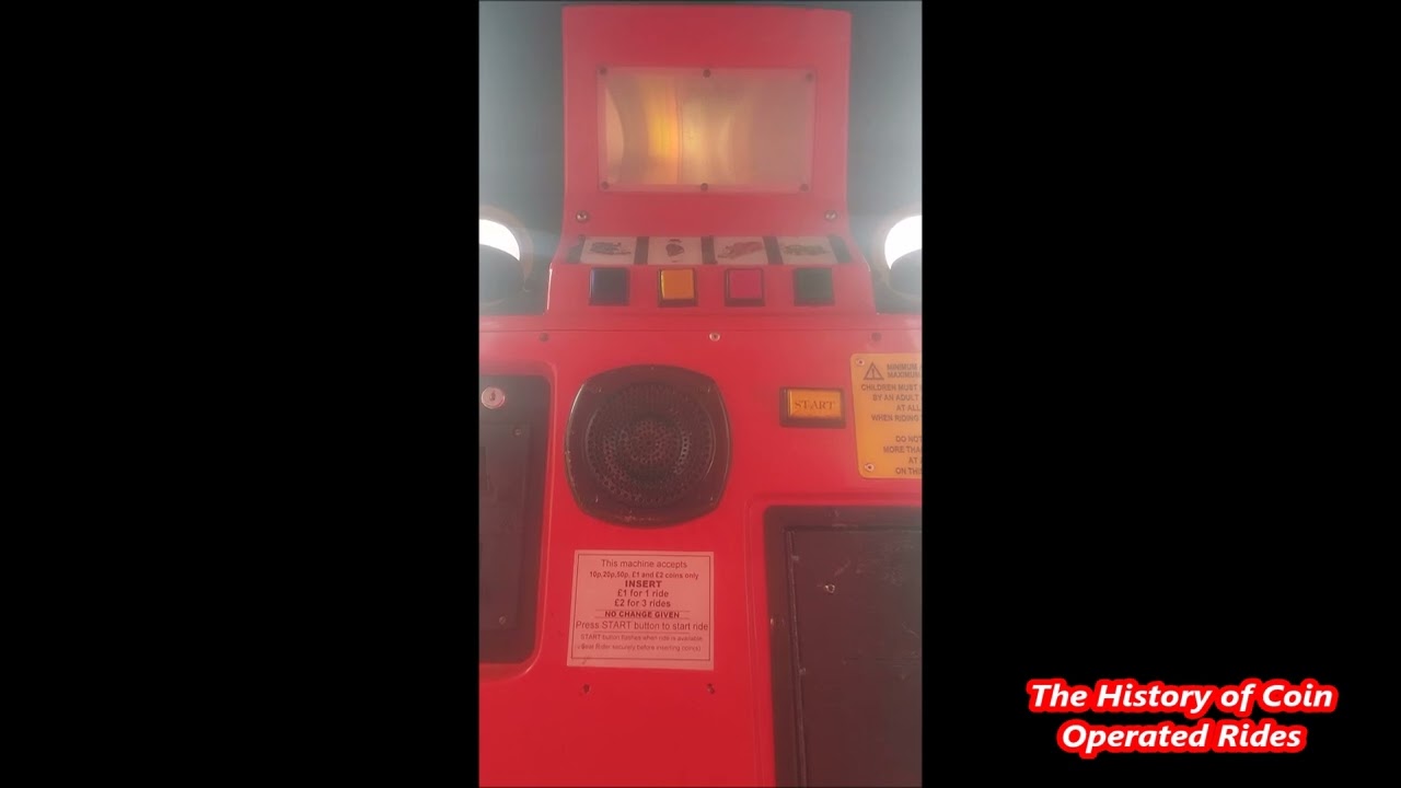 1990s RG Mitchell Coin Operated Steam Engine Kiddie Ride - Thomas the Tank Engine (POV)