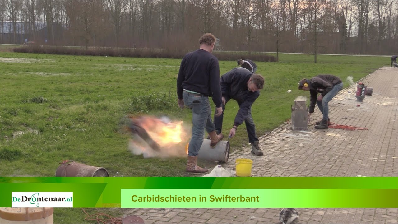 Carbidschieten in Swifterbant