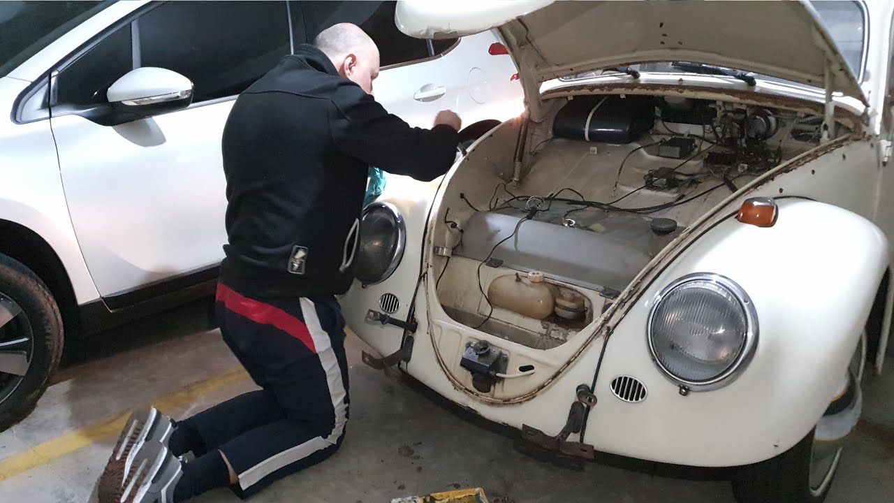 COMO CUIDAR DA FERRUGEM DO VW FUSCA MANJAR - BORA FAZER UM RATLOOK?