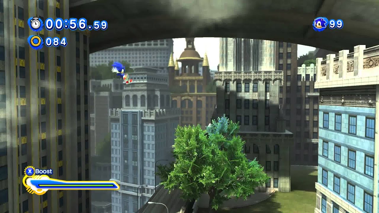 Sonic Generations - Unleashed Project - Empire City/Skyscraper Scamper - S-Rank