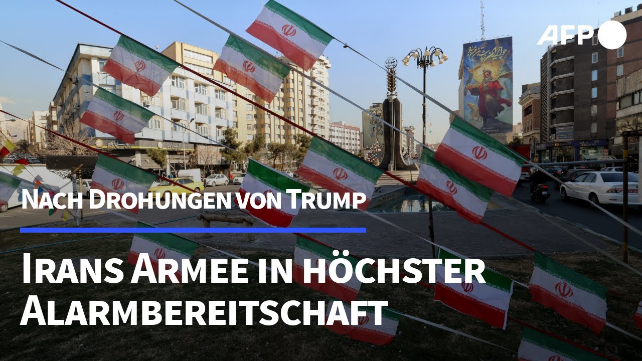 Nach Trump-Drohungen: Iran versetzt Armee in h&ouml;chste Alarmbereitschaft | AFP