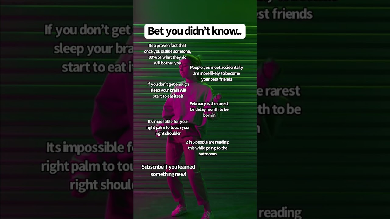 Random Fun Facts You Didn&rsquo;t Know You Needed 😂💀 # #facts #funfacts