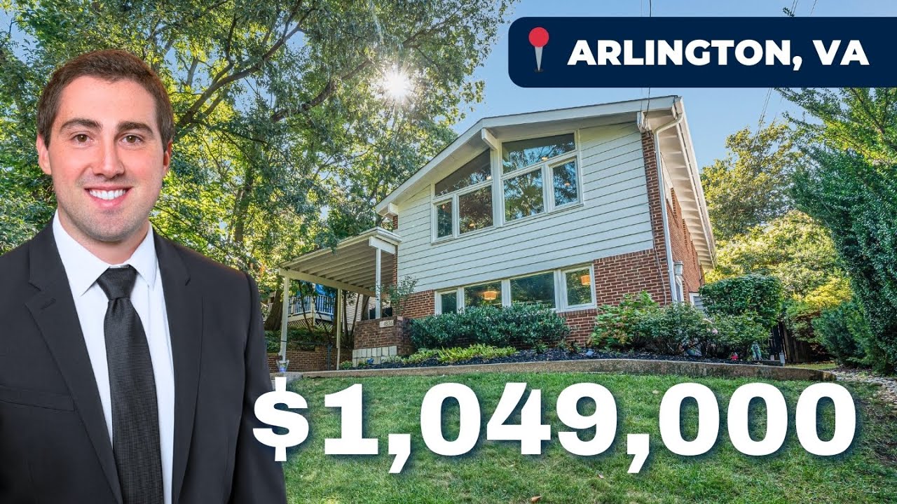 Updated Mid-Century Home for Sale in Arlington VA | 4BR on Cul-de-Sac in Barcroft