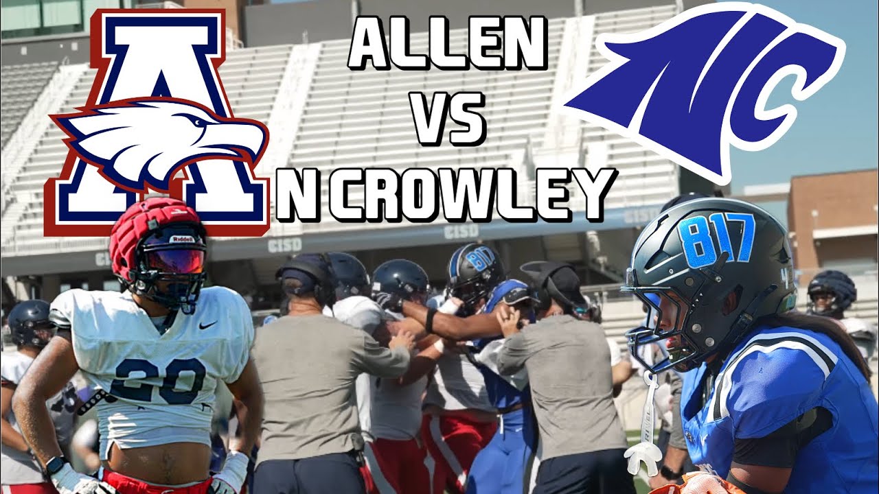Texas High School Football | North Crowley vs Allen | Scrimmage | TXHSFB | Must Watch!! 🤩
