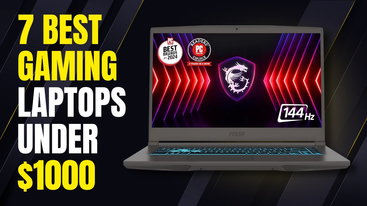 7 Best Gaming Laptops under $1000 | Best Gaming laptops under 1000 Dollars