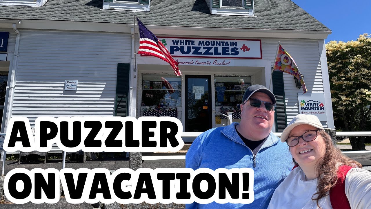 I Visited White Mountain Puzzles! (And Did a Bunch of Puzzling Too) | Puzzle VLOG!